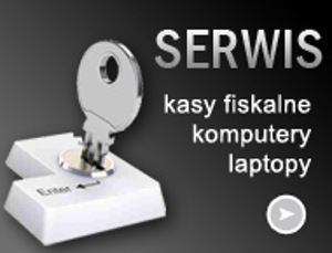 Tani serwis kas fisklanych, komputerów stacjonarnych, laptopów - Legionowo, ul. Piłsudskiego 31A